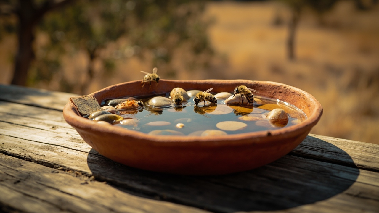 They Drown Fast — Give Them Shallow, Safe Water — Apiary Location: Get It Right or Lose Your Bees