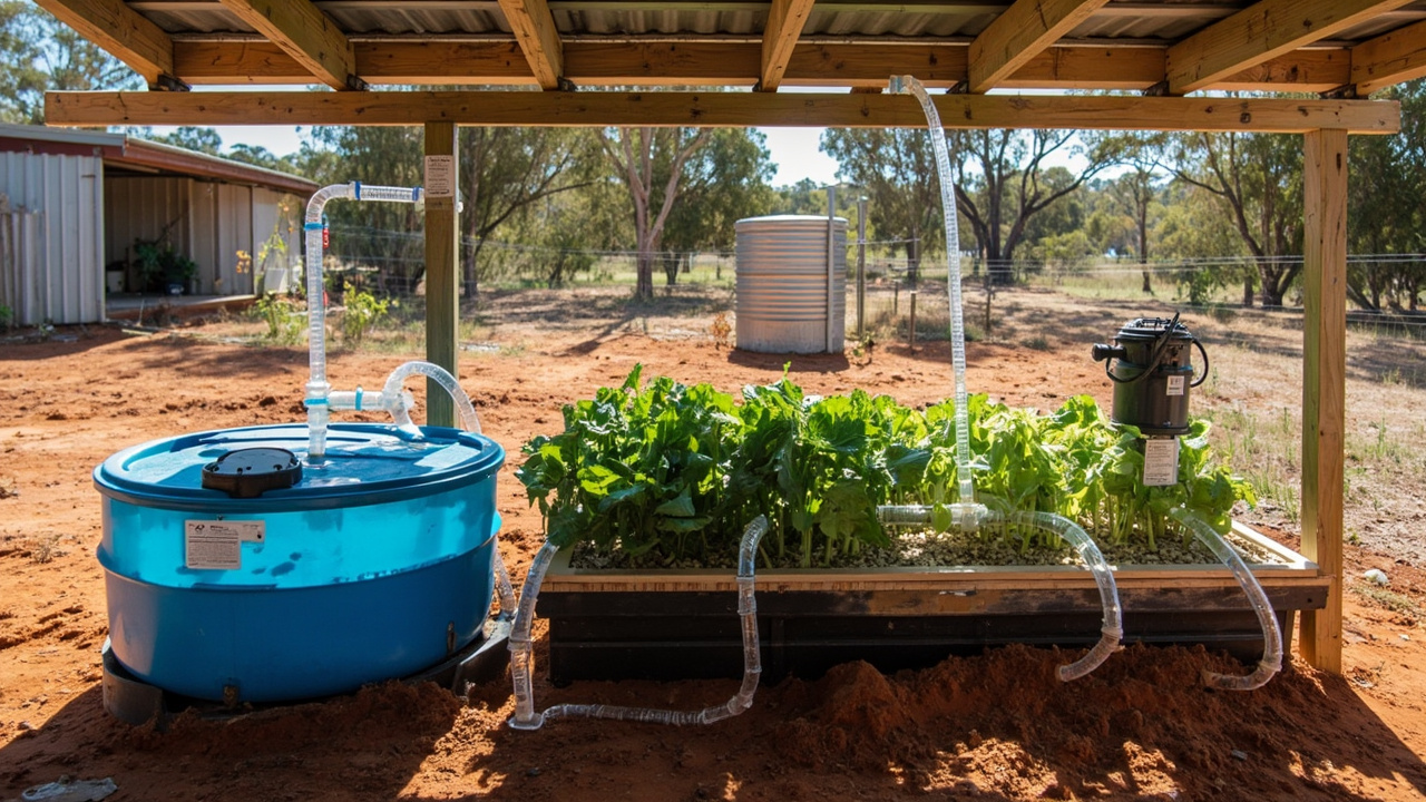 My Closed-Loop Aquaponics: Fish Waste Feeds My Veggies — Off-Grid Aquaculture: Sustainable Fish Ponds, Crayfish Farms & Aquaponics