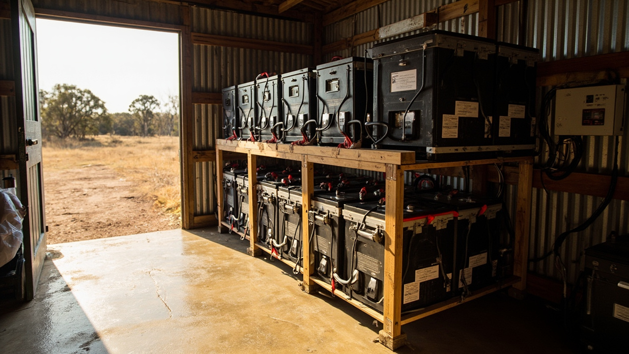 How Big A Bank Do You Actually Need — Battery Chemistry Types Explained for Off-Grid