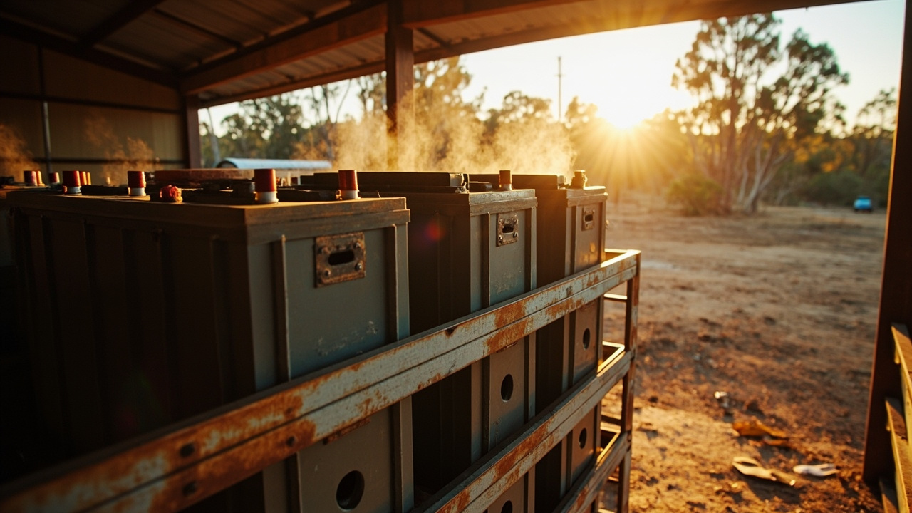 When My Battery Bank Overheated in Central Queensland — Battery Temperature Management for Off-Grid Systems