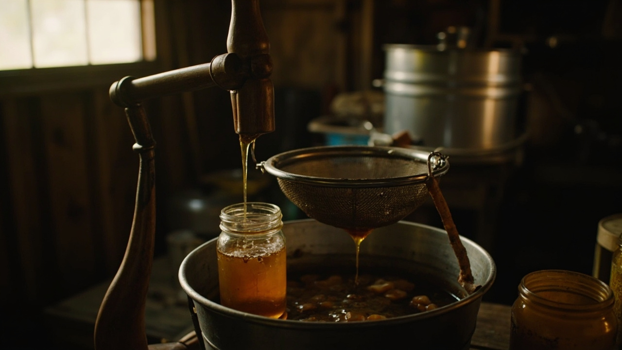 Honey Extraction: No Fancy Gear Needed — Off-Grid Beekeeping: No Fluff, Just Bees