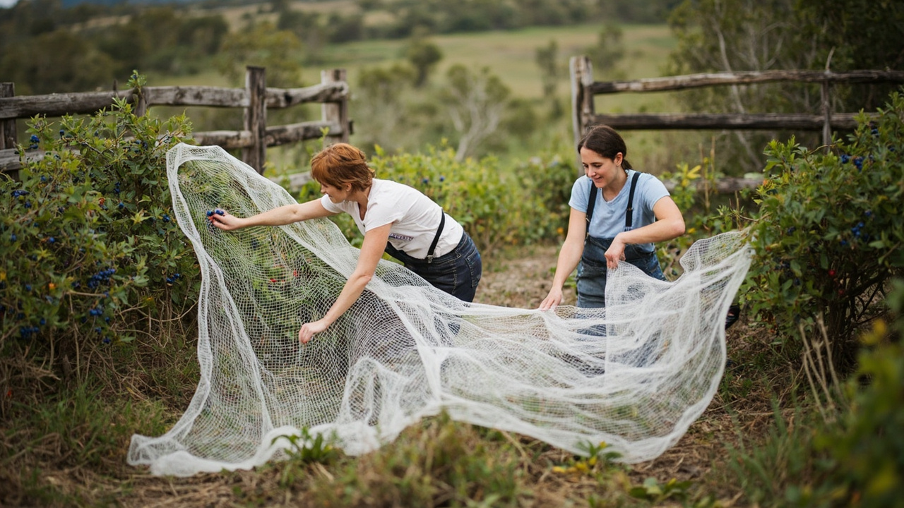 Bird Damage Prevention: No Bullshit Solutions — Berry Netting: Off-Grid Aussie Reality Check