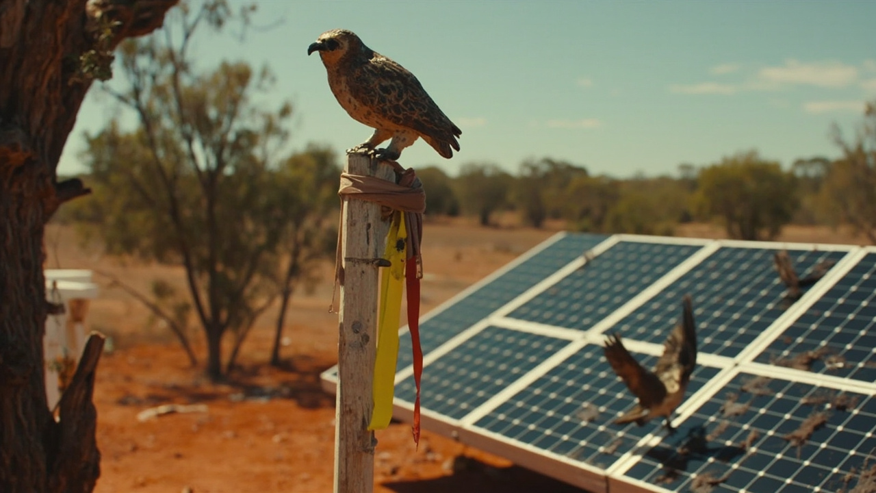 Visual Scare Tactics: Mostly Useless — Bird Deterrent Solar: Stop the Shit on Your Off-Grid Setup