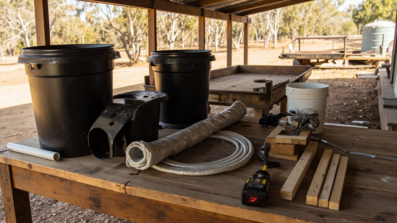 Design: What You Need (No Bullshit) — Black Soldier Fly Composter: Off-Grid Aussie Reality Check