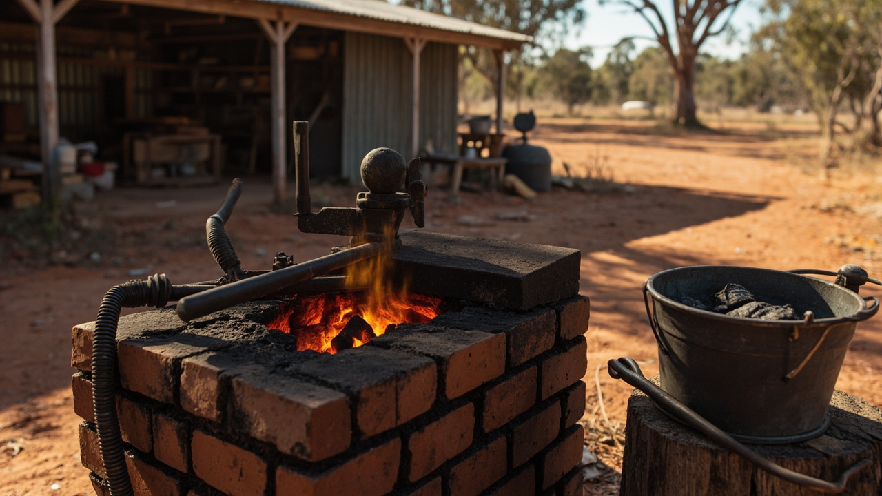 Forge: The Heart of the Operation — Blacksmithing Basics: Forge, Anvil, Hammers for Off-Grid Aussies