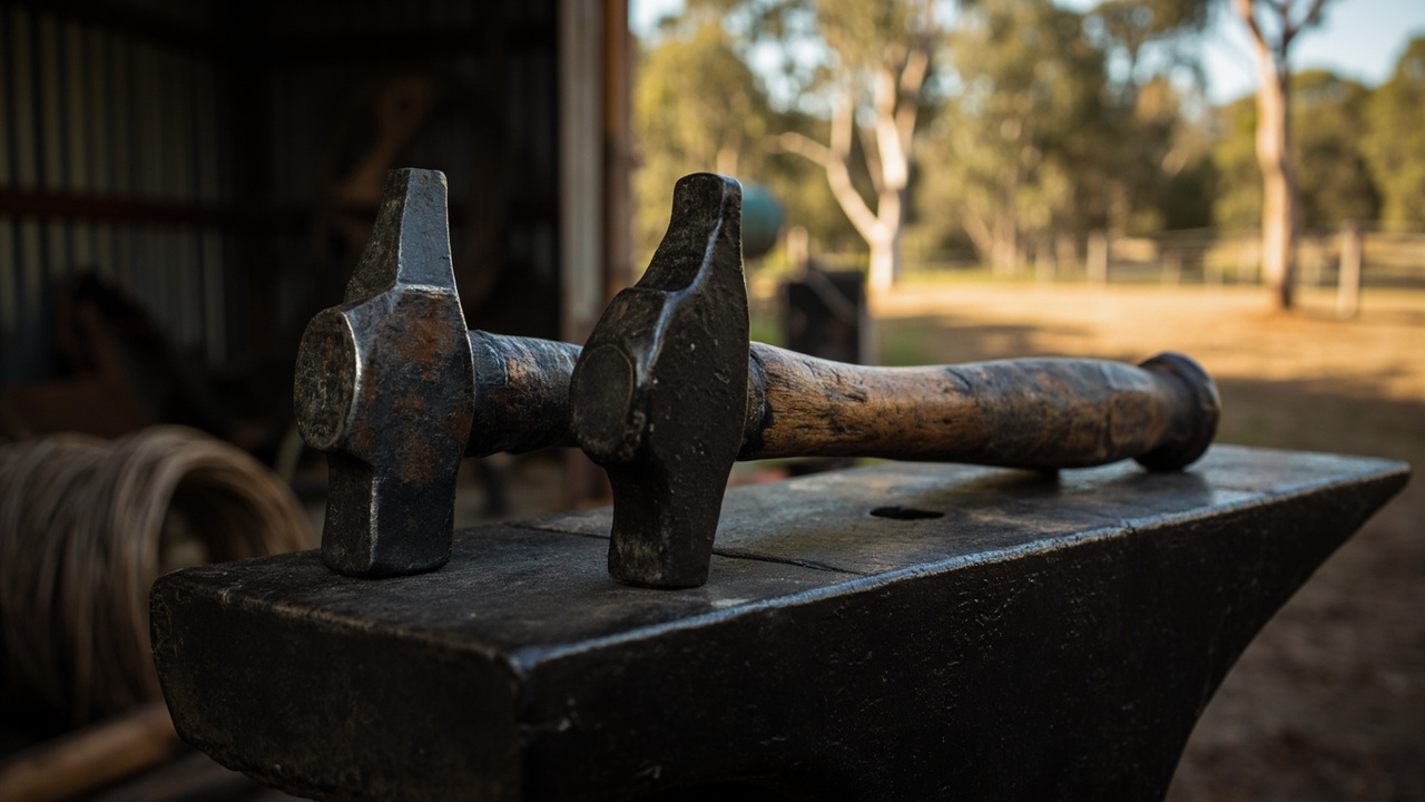Hammers: The Only Two You Need — Blacksmithing Basics: Forge, Anvil, Hammers for Off-Grid Aussies