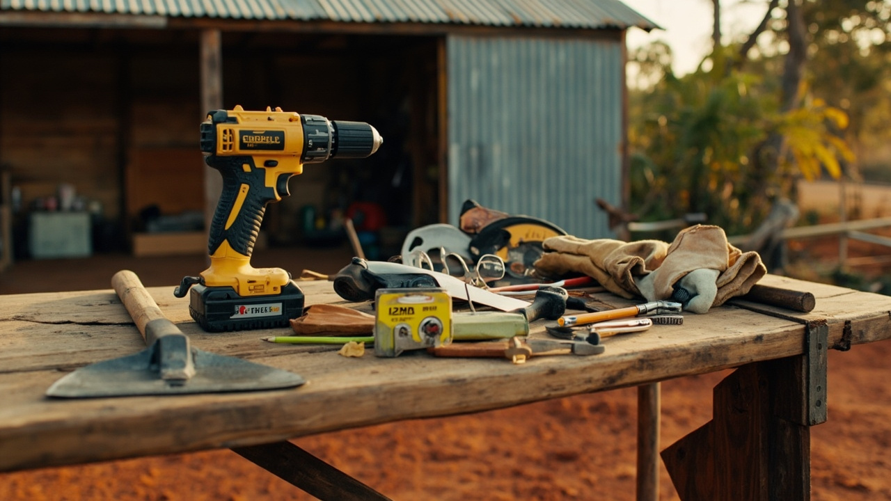 Essential Tools (Get These First) — Off-Grid Building Tools: What You *Actually* Need in Australia
