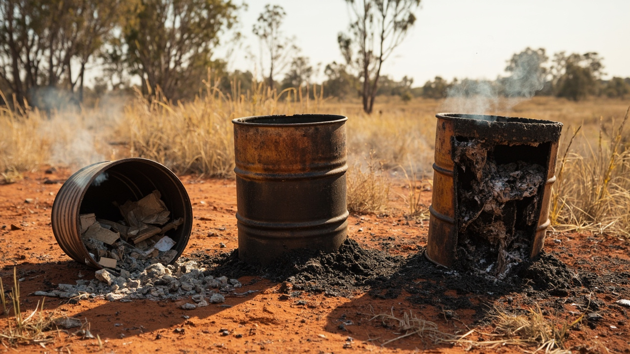 I Tested Every Burn Barrel Method—None Worked — Burn Barrels: Australia's Illegal, Dangerous Waste of Time