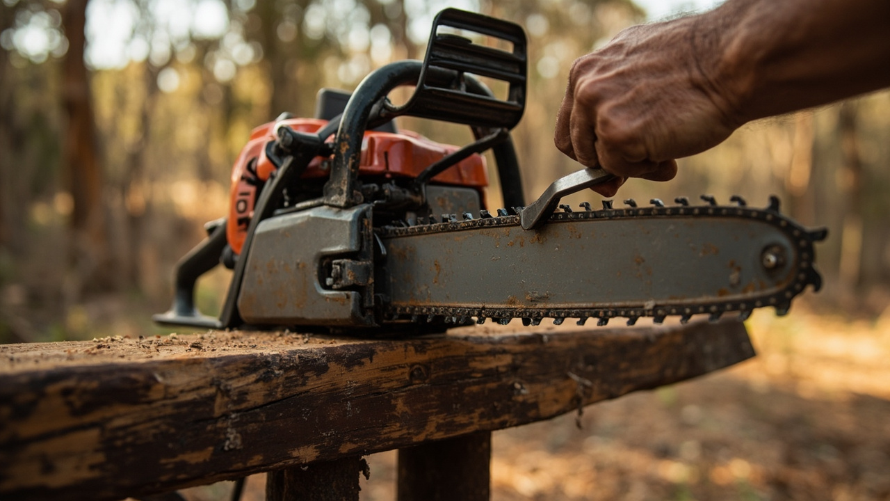 Tension: Tighten or Get Busted — Chainsaw Maintenance: Off-Grid Aussie Survival Guide