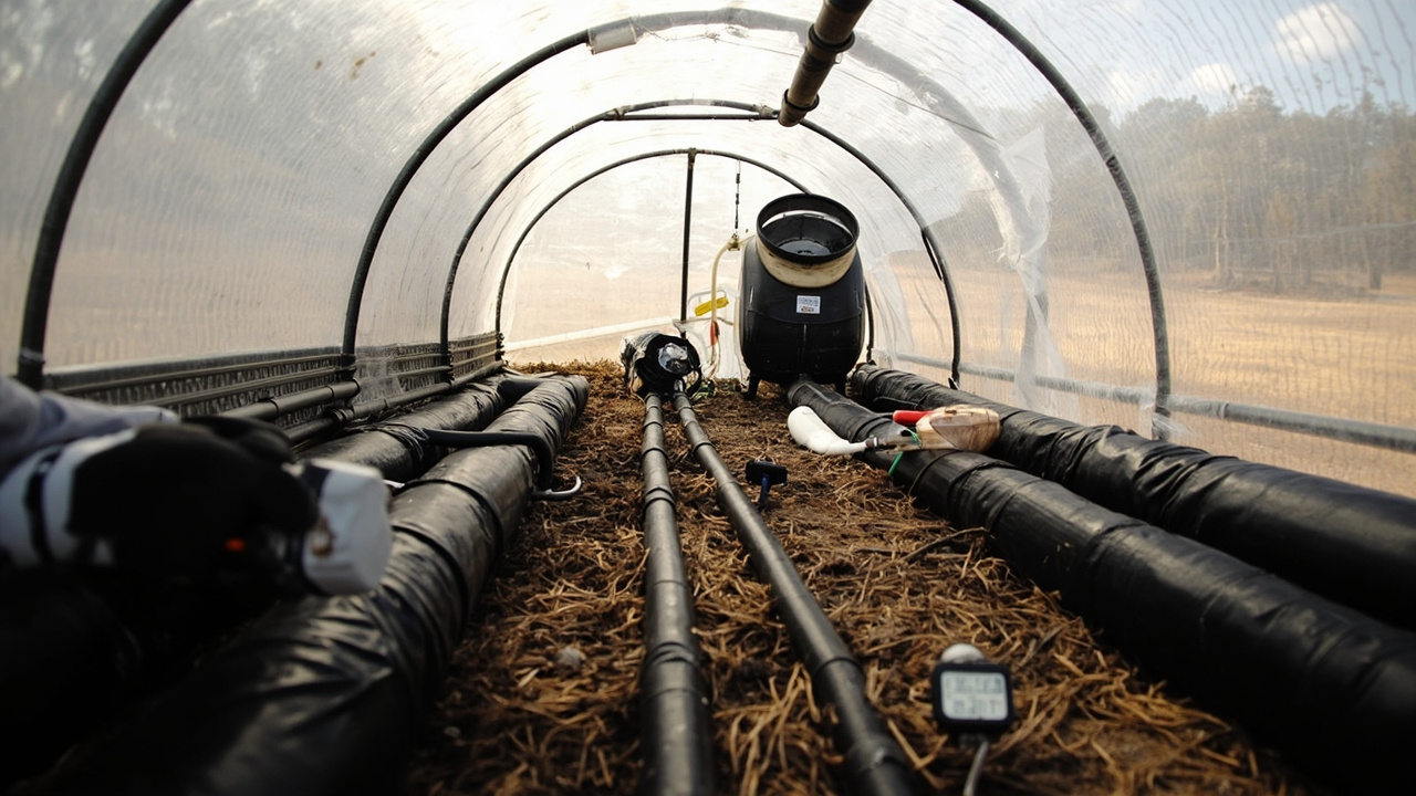 Heat Distribution: Making It Work in Your Greenhouse — Compost Heated Greenhouse: Off-Grid Heat That Actually Works