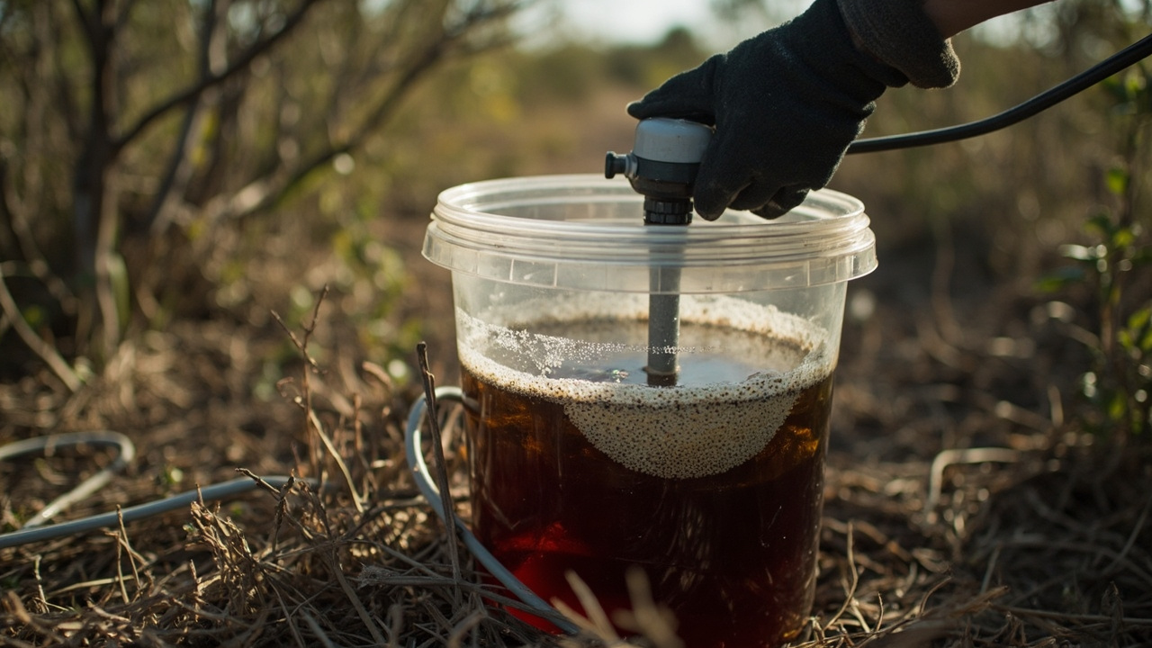 Why Aeration Is Non-Negotiable — Compost Tea: Off-Grid Gardening's No-Bullshit Guide