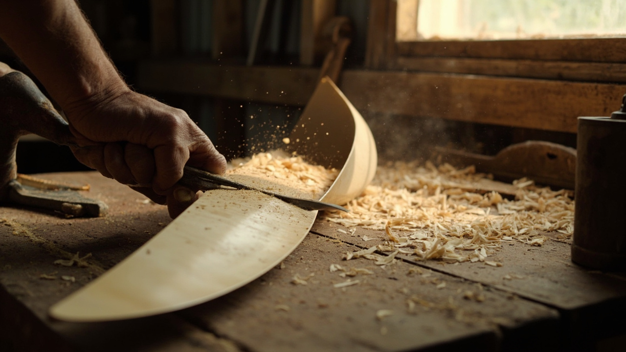 Phase 1: Blade Carving — DIY Wind Turbine Build: Workshop Guide for Off-Grid