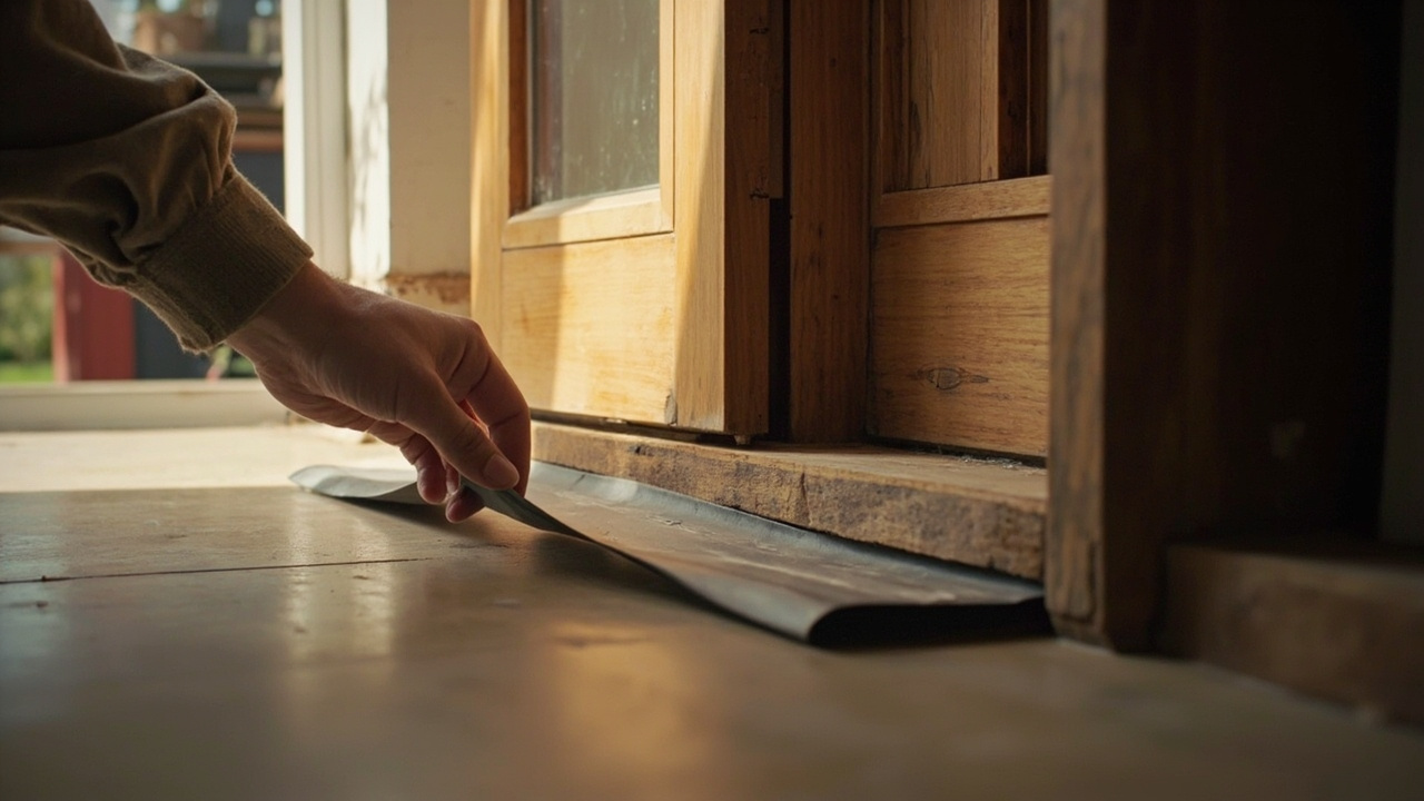 Installation: 5 Minutes, No Tools — Door Sweeps: Off-Grid Draft Dodger Guide
