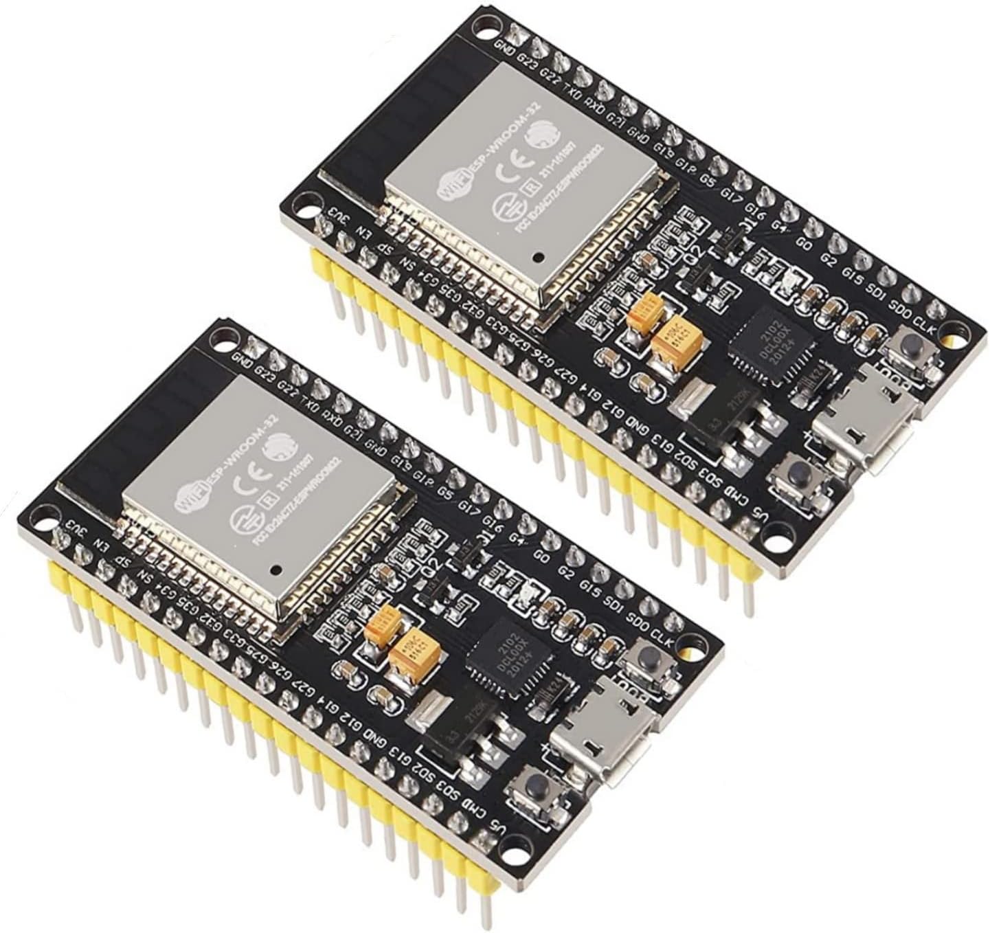 ESP32 DevKit 38-pin (2-pack)
