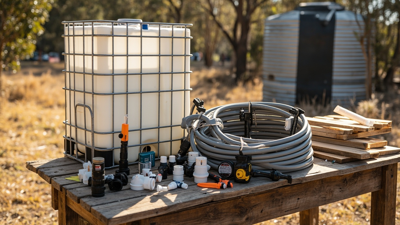 Materials: What You Actually Need (No Fancy Stuff) — Off-Grid Fish Tank Build: No Bullshit Guide