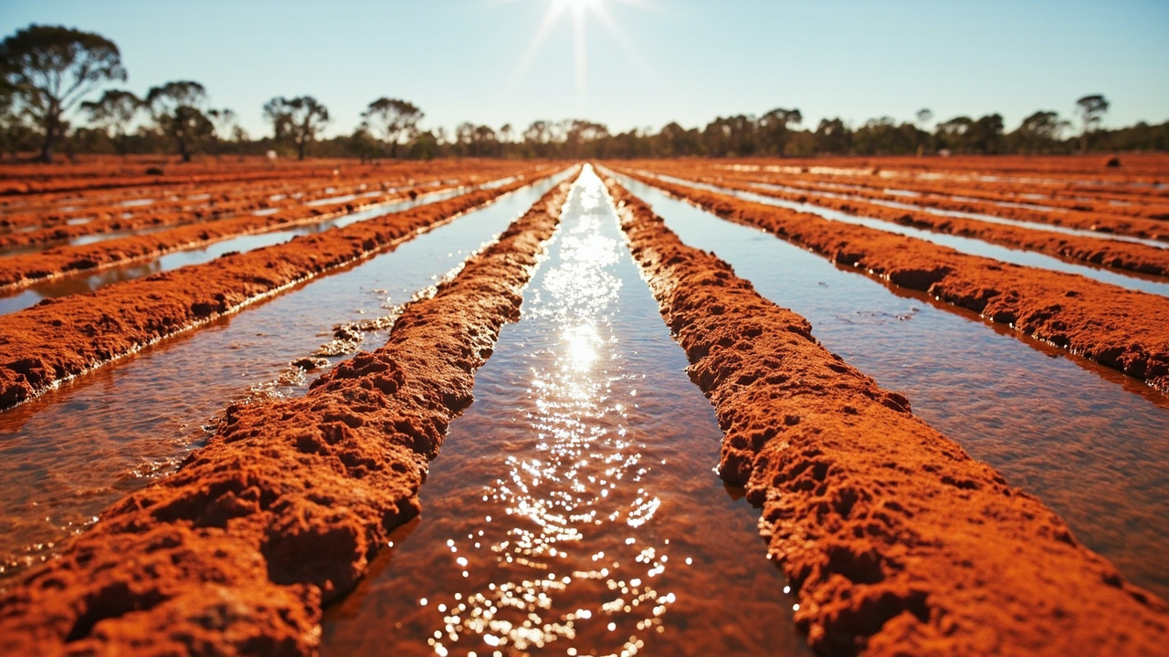 Border Strips: The Basics — Flood Irrigation: No Bullshit Guide for Aussie Off-Grid