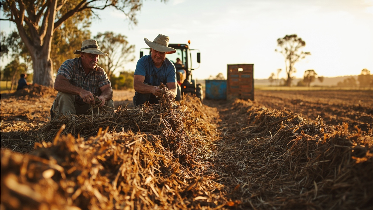 Mulching for Off-Grid Aussies