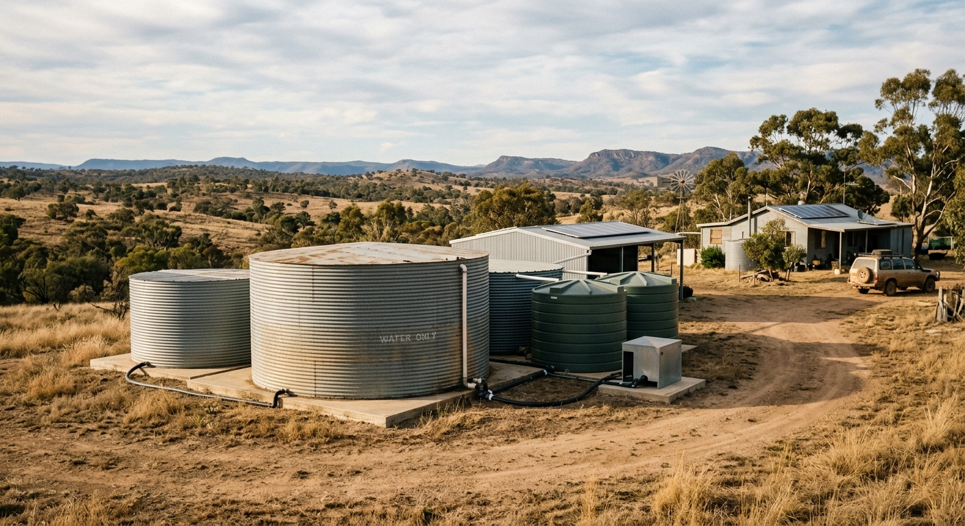 offgrid-battery-bank-water-storage - OffGridMasterPlan