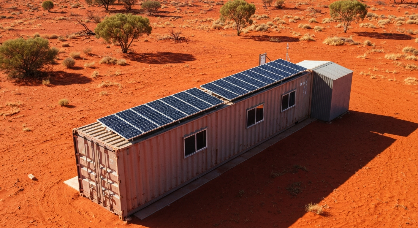 Off-Grid Solar for a Container Home: Complete Install Guide