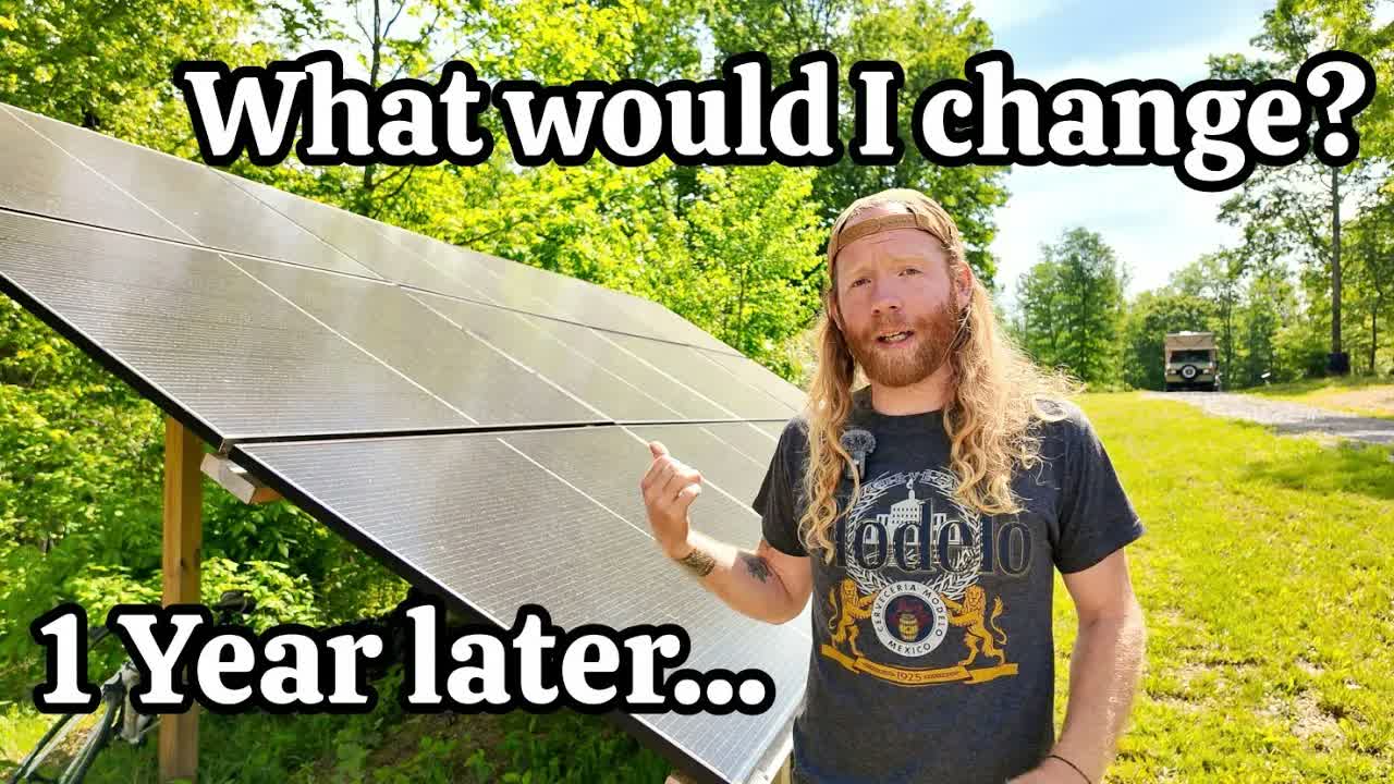 offgrid-solar-one-year-regrets - OffGridMasterPlan
