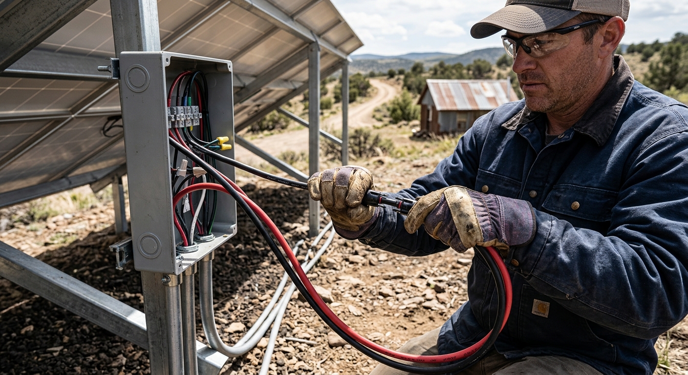 offgrid solar wiring guide
