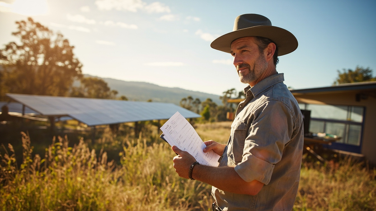 Seasonal Solar Production Planning for Australian Off-Grid Living