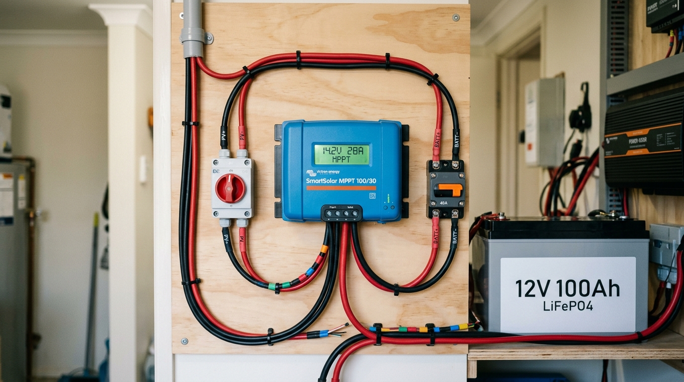 solar charge controller sizing guide