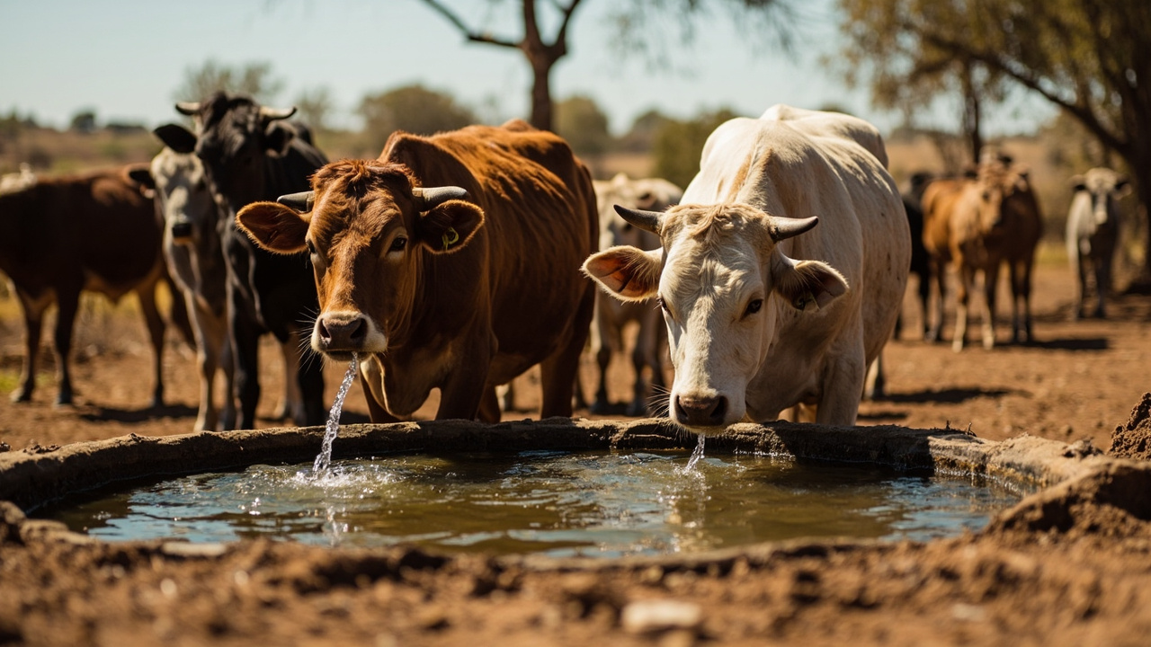 Livestock Watering in Drought Conditions