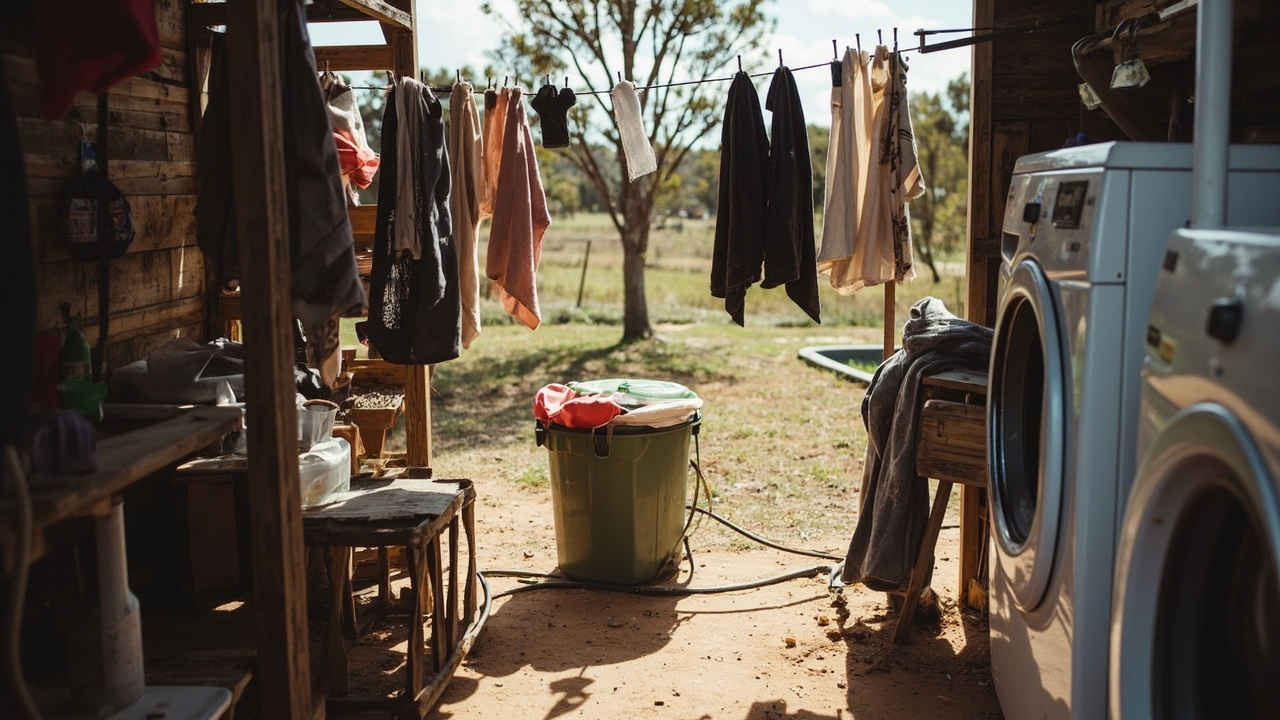 Off-Grid Laundry Solutions: Washers, Drying, and Water Conservation