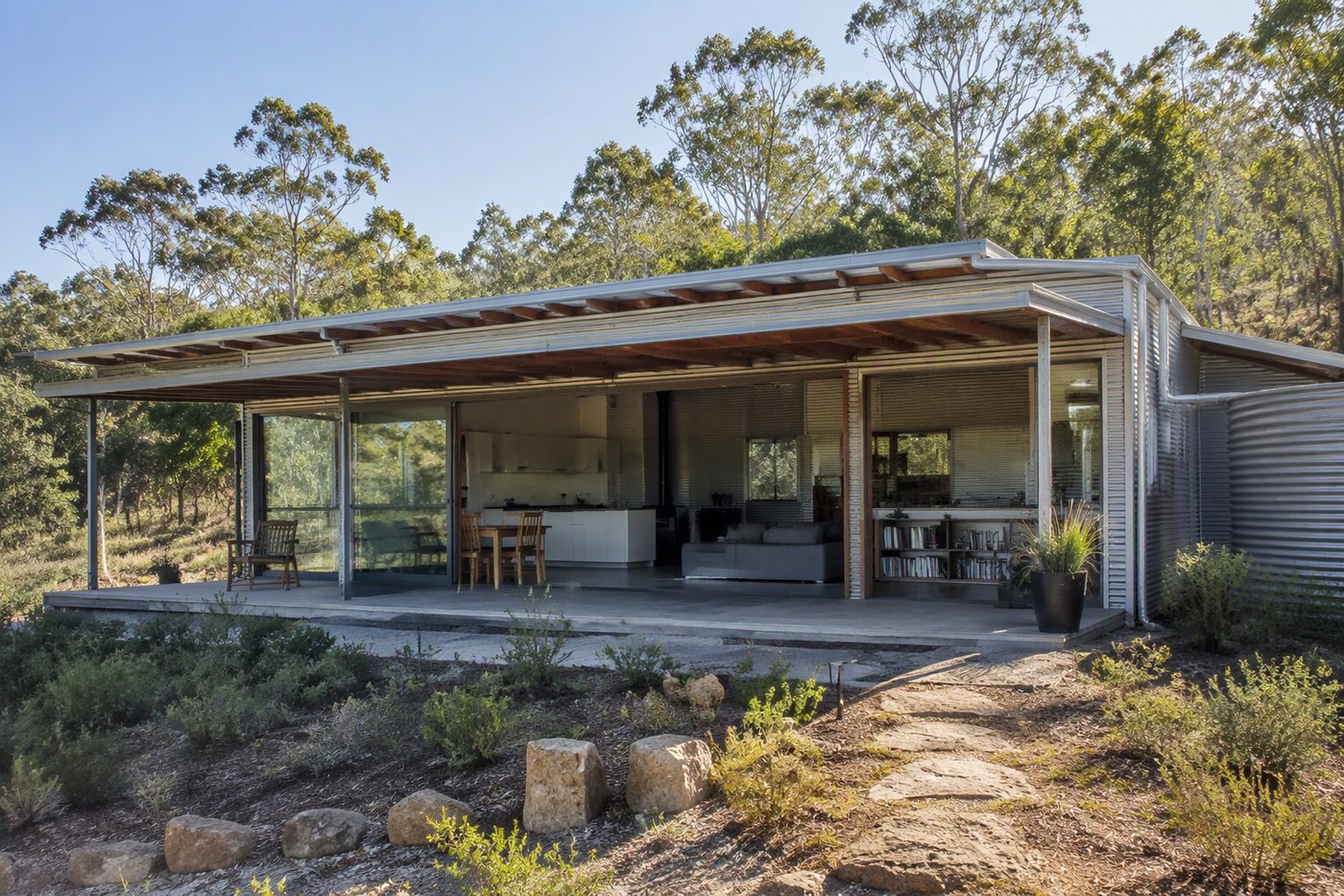 Generated illustration for passive-solar