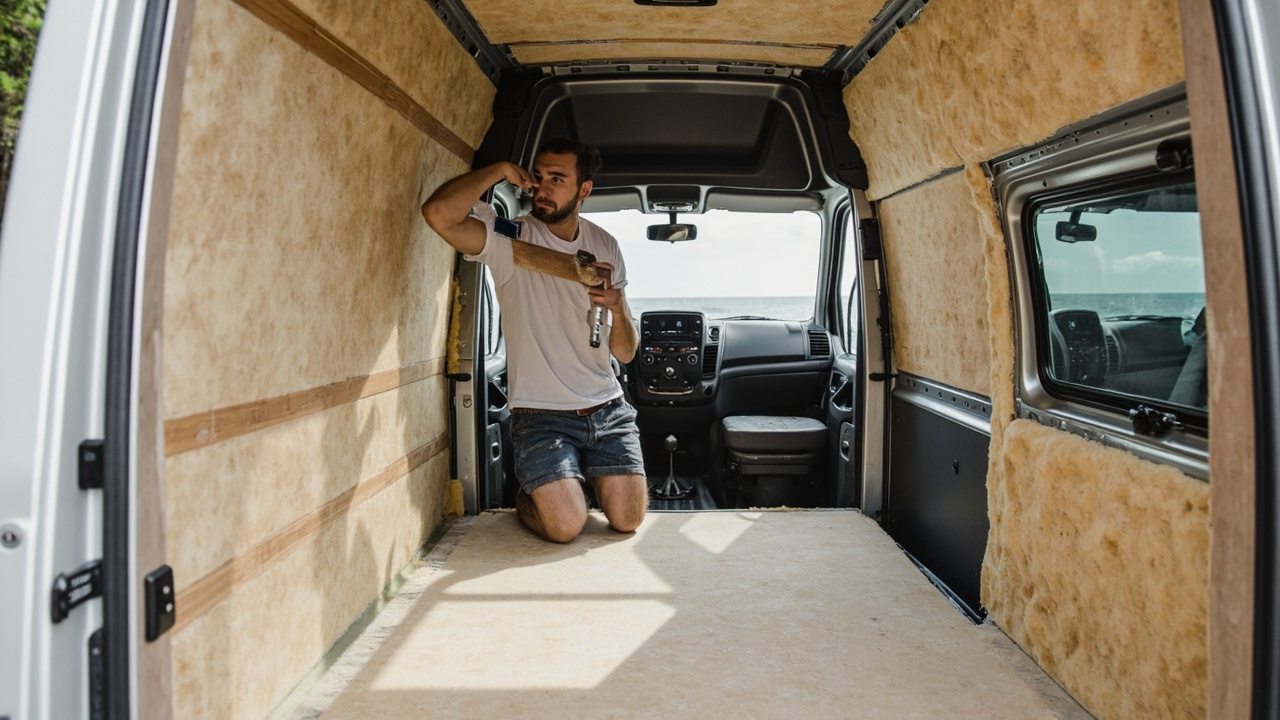 Sprinter Van Insulation: Spray Foam vs Wool vs PIR (No Bullsh*t Guide)
