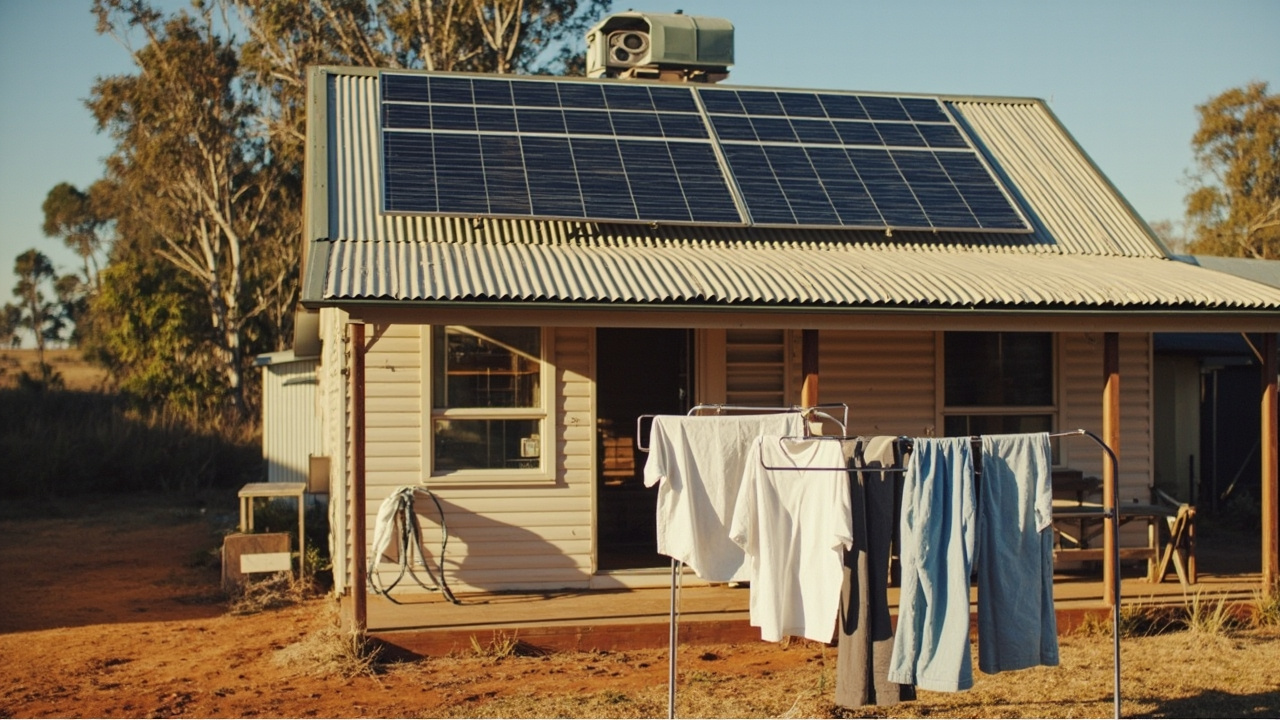 Solar Clothes Dryer for Off-Grid Living in Australia