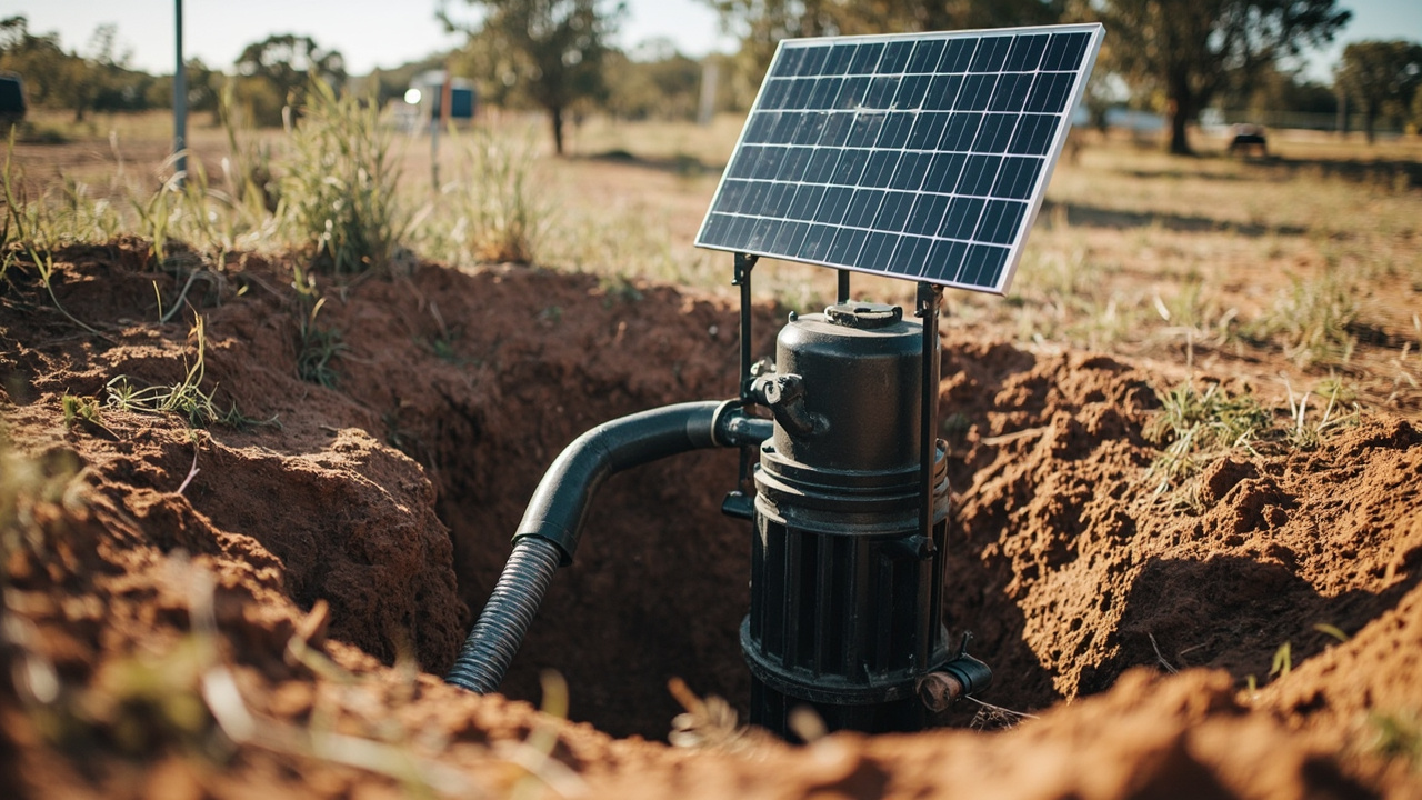 Solar Submersible Pump Installation for Aussie Off-Grid Living