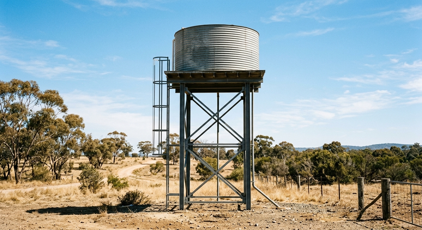 Water Tank Stands: Australian Off-Grid Design Guide | No Fluff, Just Facts