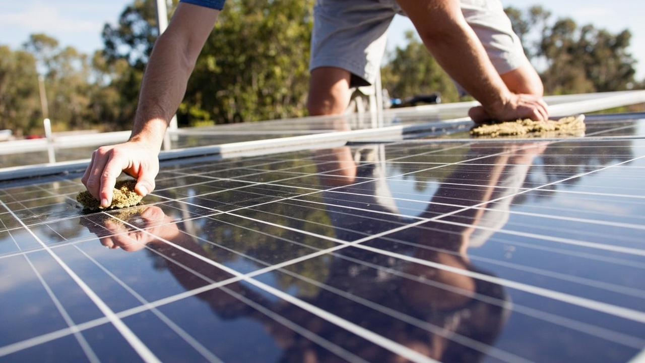 Solar Panel Cleaning: Off-Grid Aussie Guide (No Fluff)