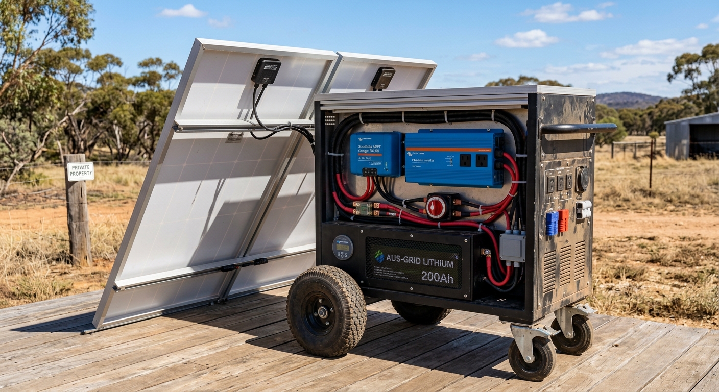 Solar Generator Build: Off-Grid Power for Aussies (No Bullshit Guide)