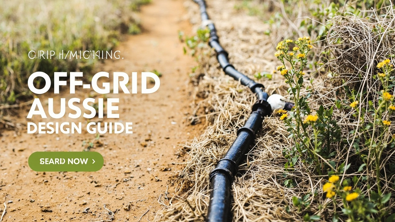 Drip Irrigation: Off-Grid Aussie Design Guide