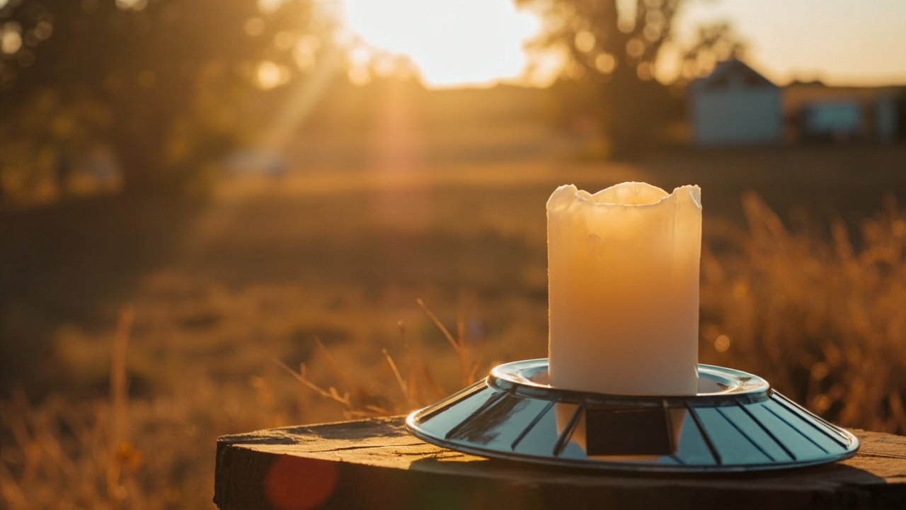 Solar Candle Holders: Off-Grid Living in Australia (No Fluff)