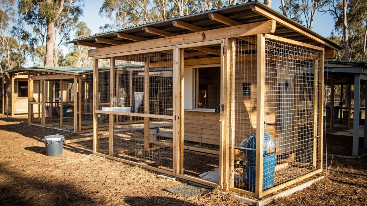Off-Grid Small Animal Housing: Chicken Coops, Rabbit Hutches, Goat Pens, and Livestock Water Systems