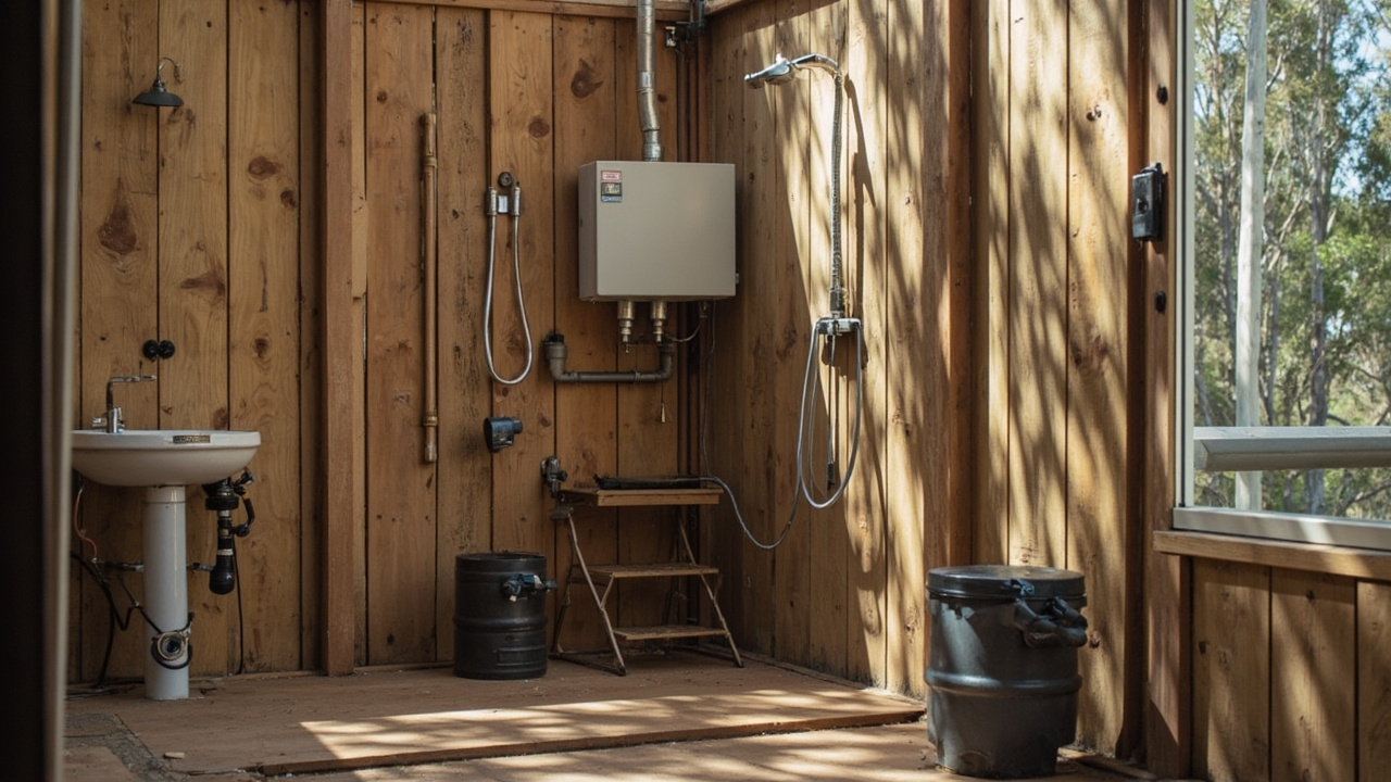 Off-Grid Showers and Hot Water Systems