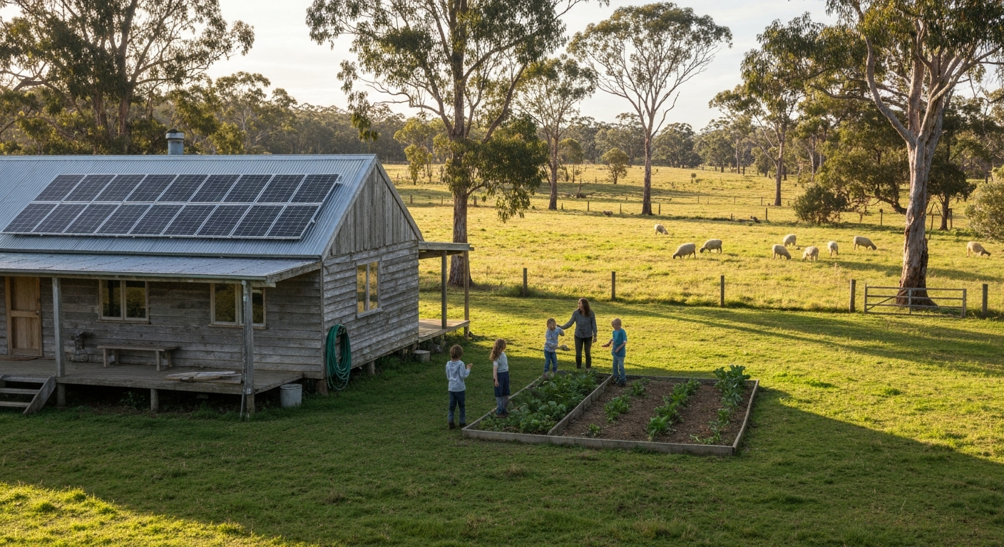 How We Lived Off-Grid for 10 Years on Just 800W of Solar (Family of 4)