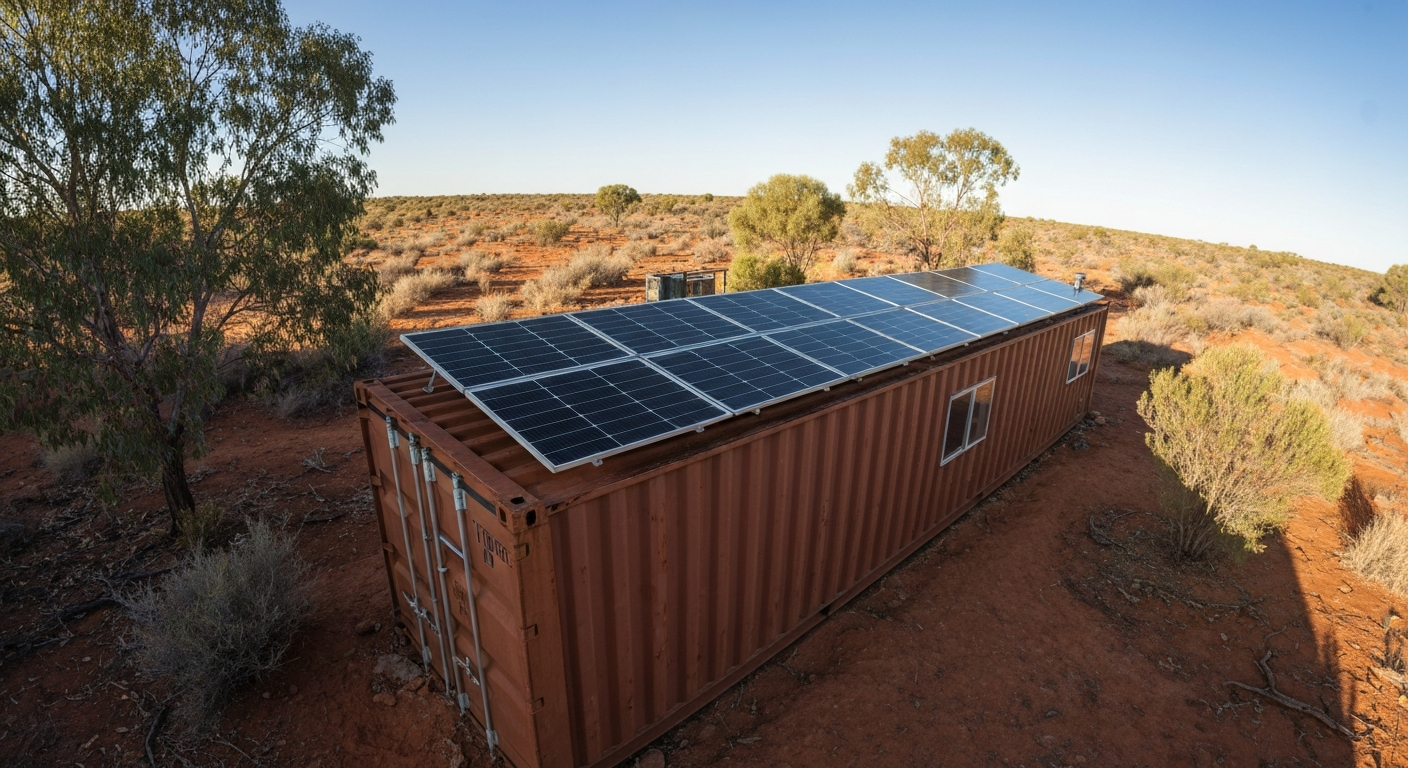 Off-Grid Solar Made Simple: Container Home Power System Install